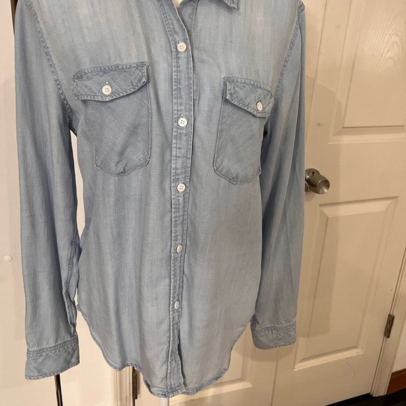 Rails Sky Blue Casual Shirt size M - Picture 2 of 8